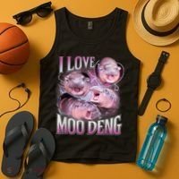 Moo Deng Tank Top thumb 4