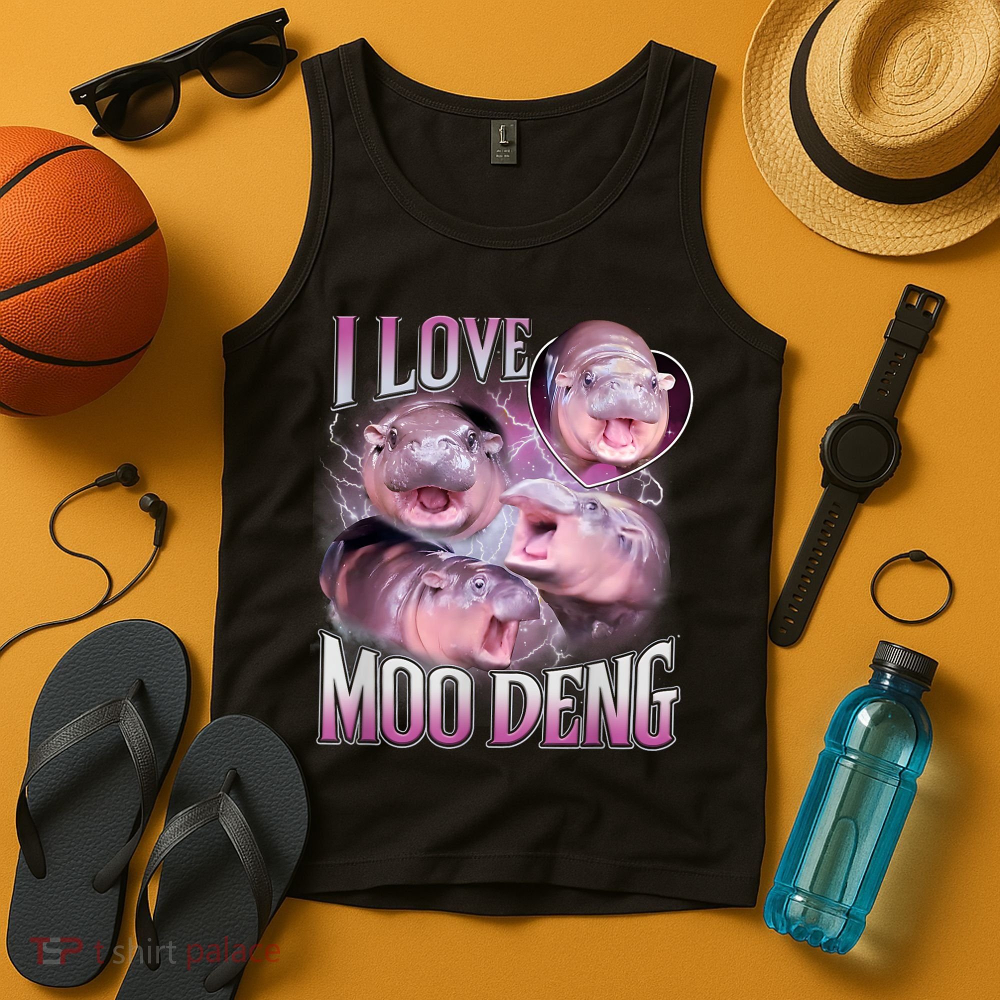 Moo Deng Tank Top