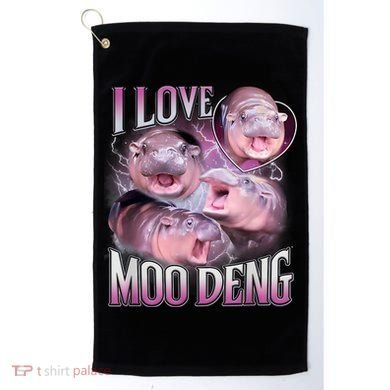 Moo Deng Golf Towel