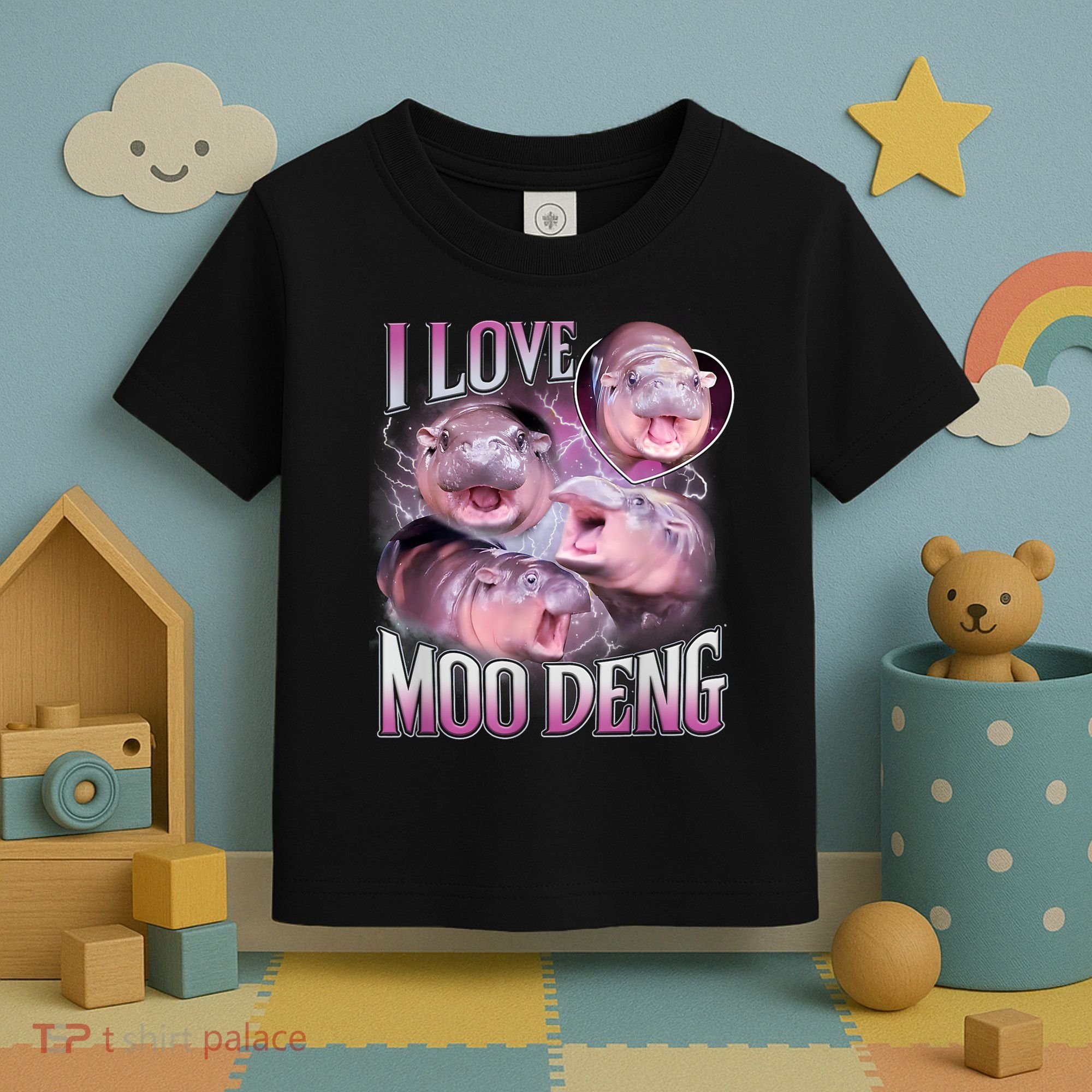 Moo Deng Toddler T-Shirt