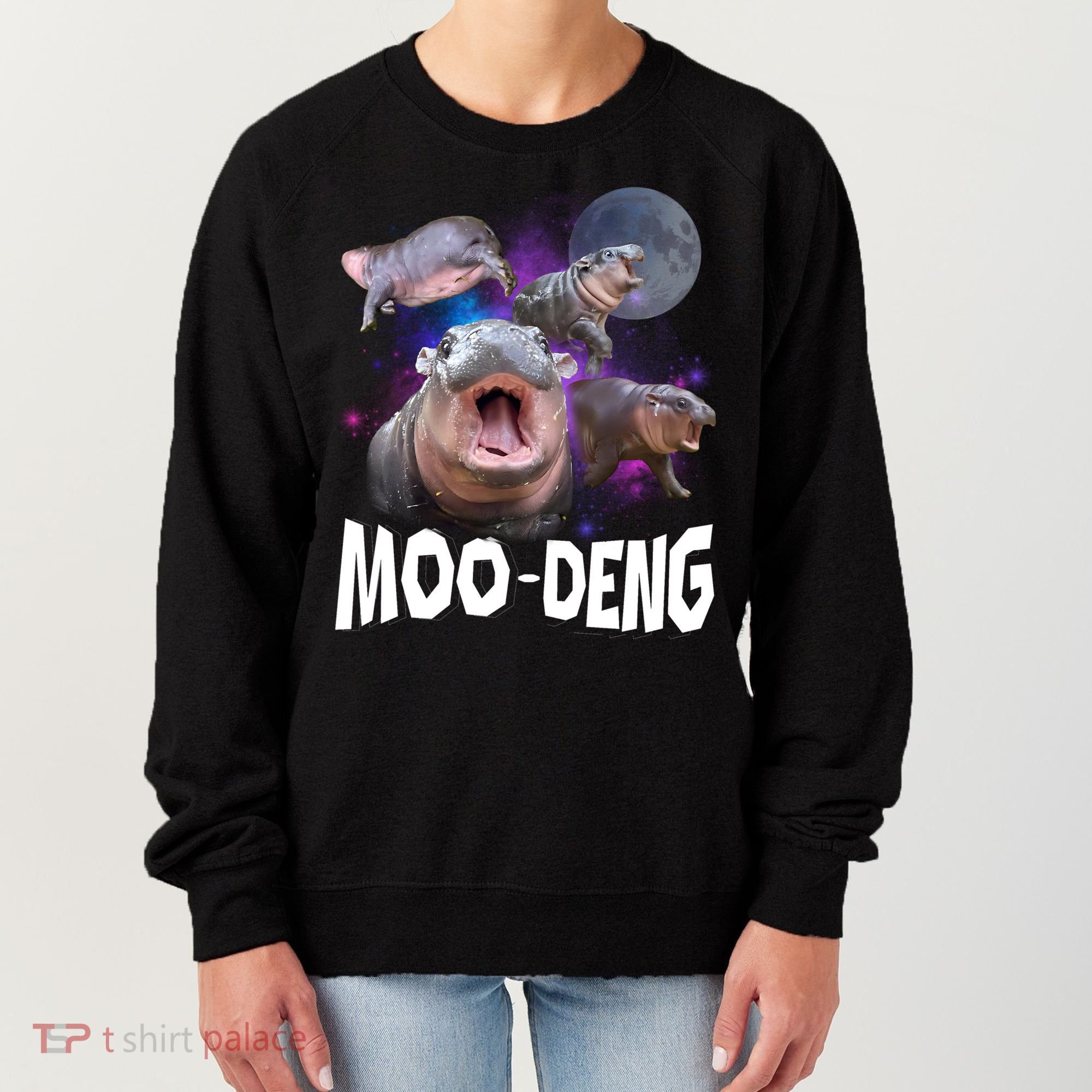 Moo Deng Women's Sweatshirt