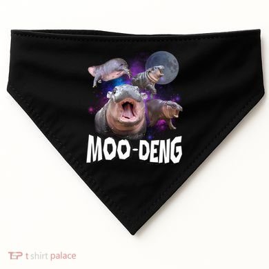 Moo Deng USA-Made Doggie Bandana