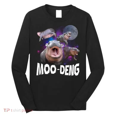 Moo Deng Long Sleeve Shirt
