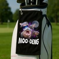Moo Deng Golf Towel thumb 2