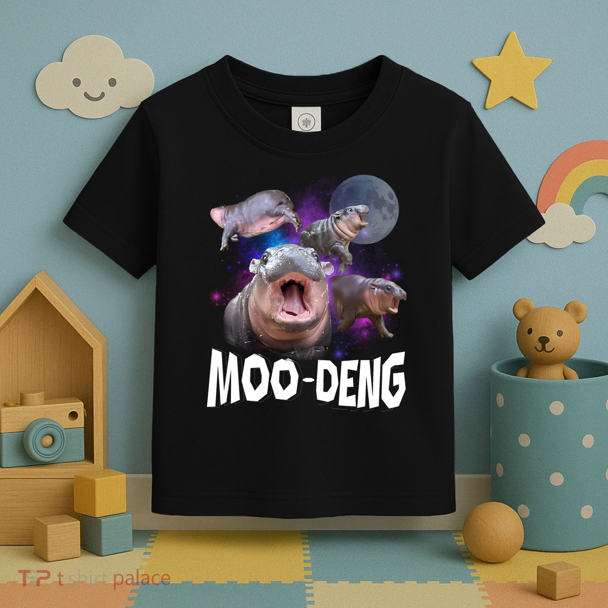 Moo Deng Toddler T-Shirt