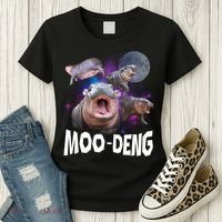 Moo Deng Women's T-Shirt thumb 3