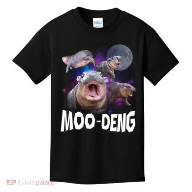 Moo Deng Kids T-Shirt