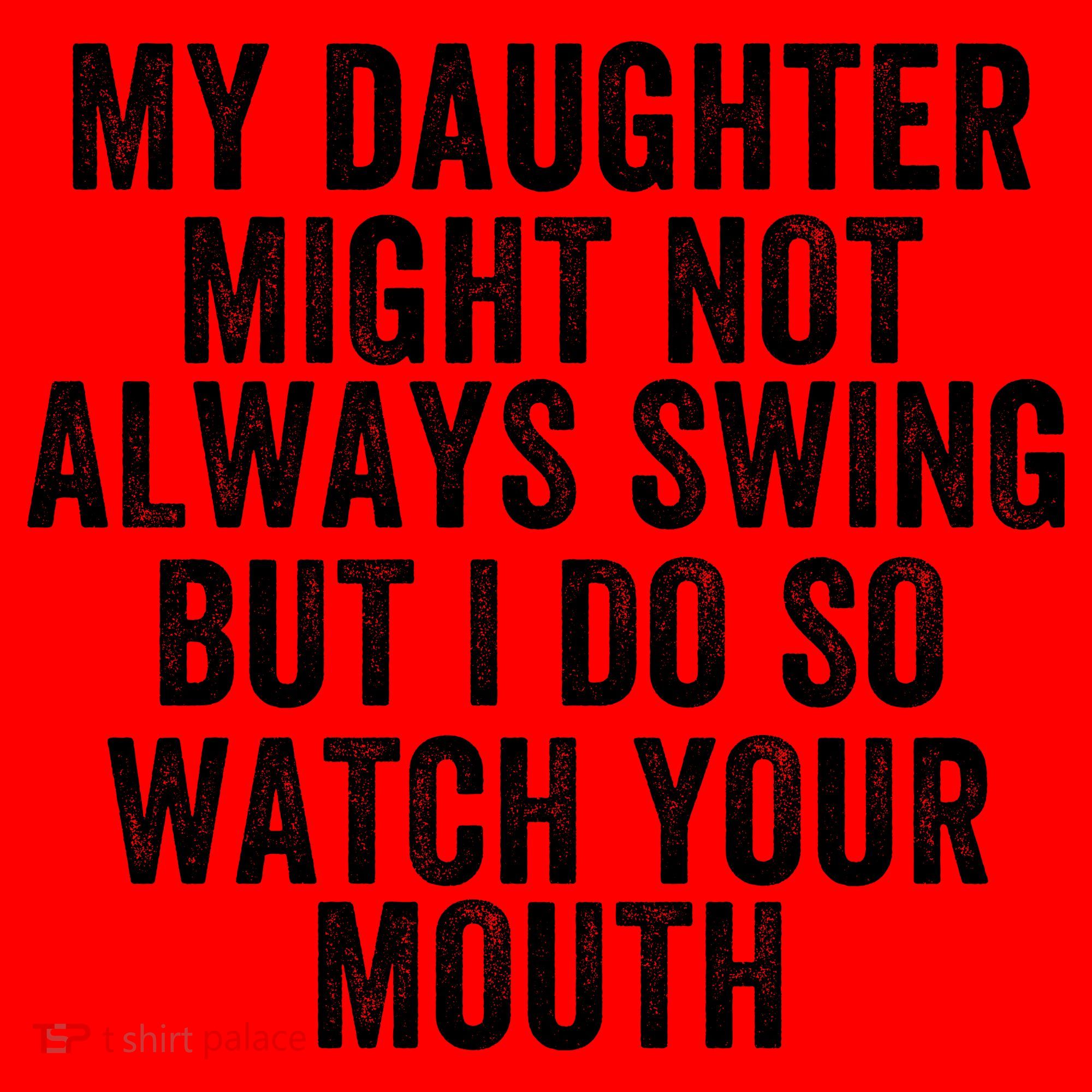 My Daughter Might Not Always Swing But I Do So Watch Your Mouth Softball Player Santa Hat