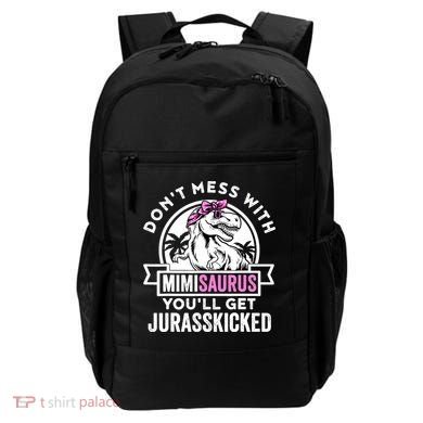 Mimisaurus Dinosaur Mimi Saurus Mother's Day Backpack