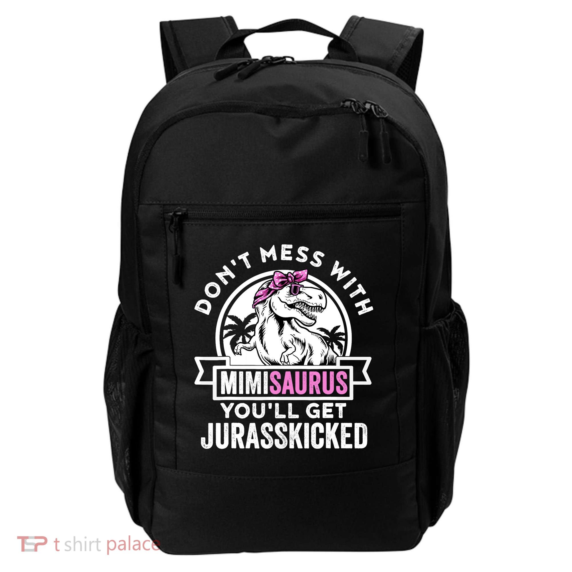 Mimisaurus Dinosaur Mimi Saurus Mother's Day Backpack