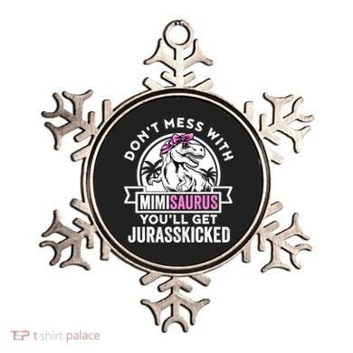Mimisaurus Dinosaur Mimi Saurus Mother's Day Ornament