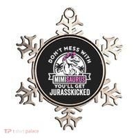 Mimisaurus Dinosaur Mimi Saurus Mother's Day Ornament thumb 0