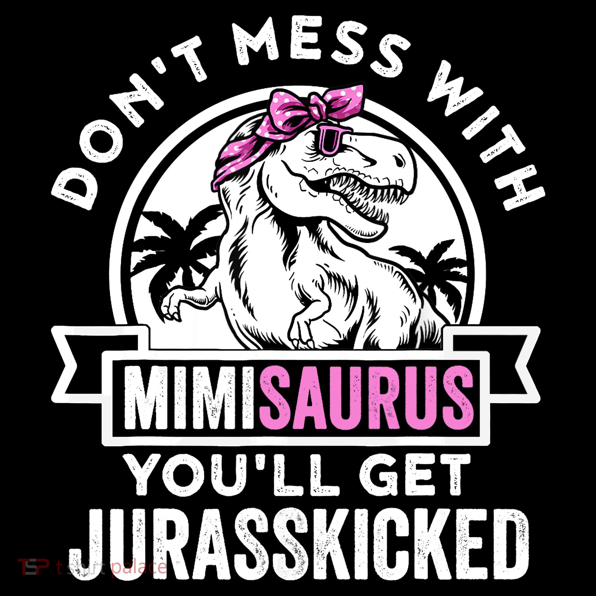 Mimisaurus Dinosaur Mimi Saurus Mother's Day Ornament
