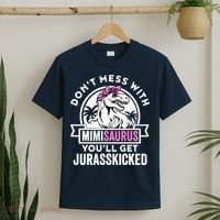 Mimisaurus Dinosaur Mimi Saurus Mother's Day T-Shirt thumb 2