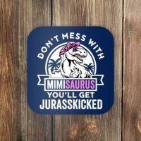 Mimisaurus Dinosaur Mimi Saurus Mother's Day Coaster thumb 0