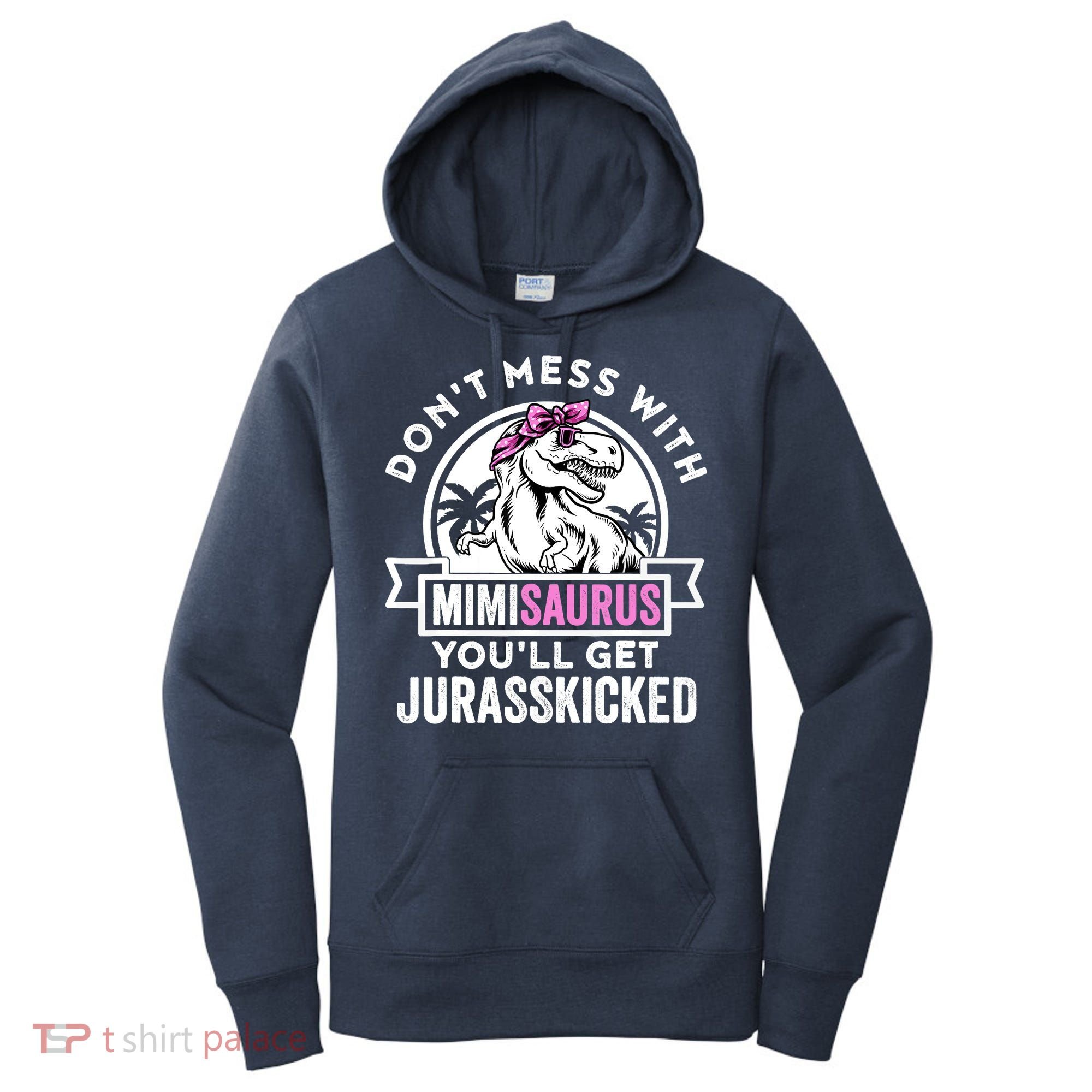Mimisaurus Dinosaur Mimi Saurus Mother's Day Women's Hoodie