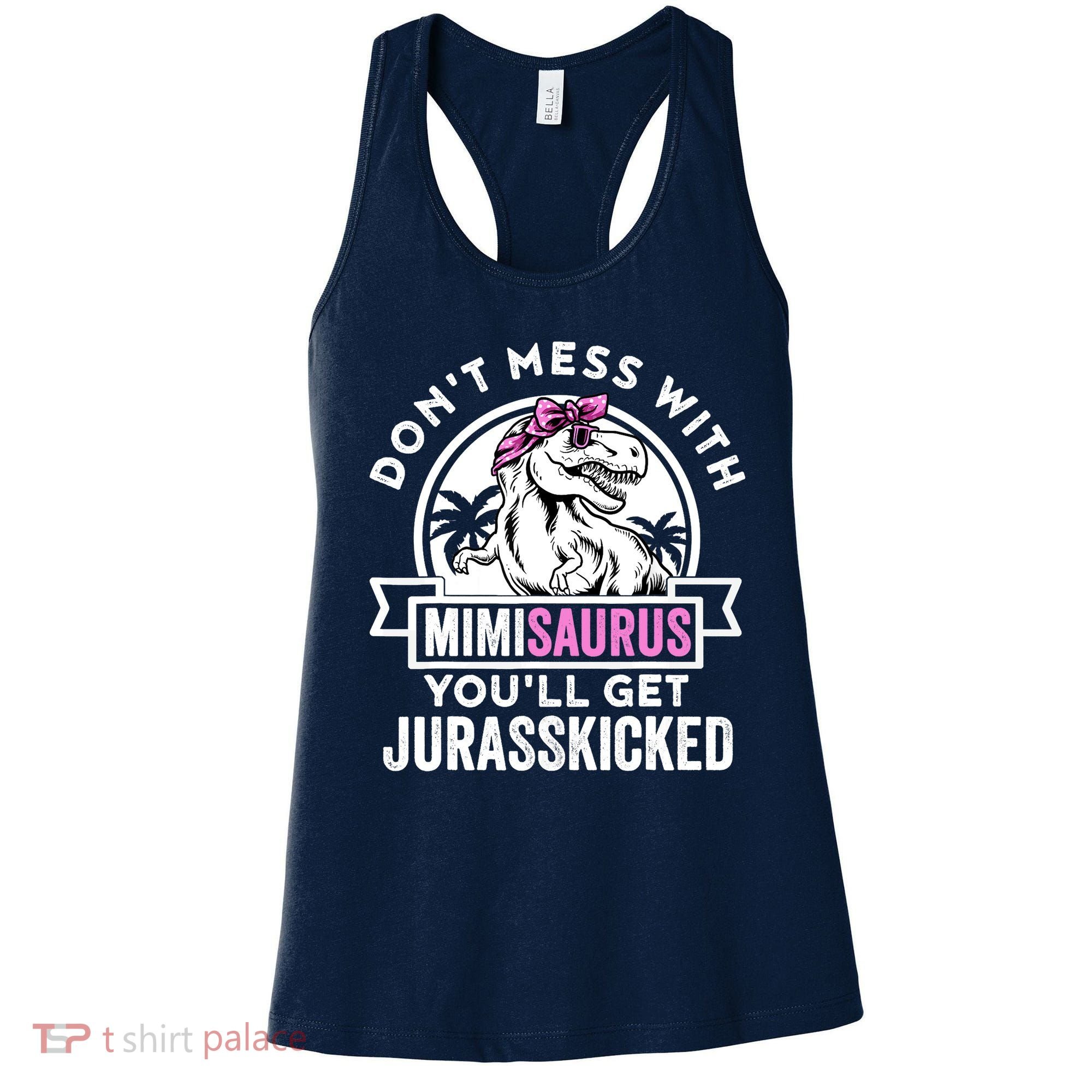 Mimisaurus Dinosaur Mimi Saurus Mother's Day Women's Tank Top