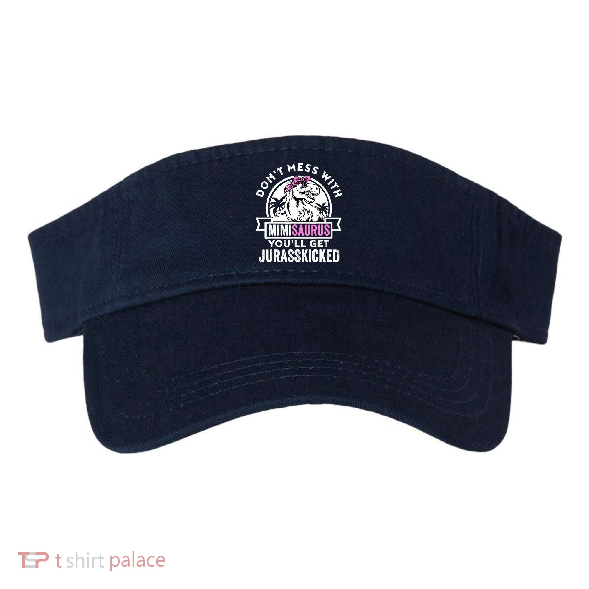 Mimisaurus Dinosaur Mimi Saurus Mother's Day Visor
