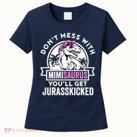 Mimisaurus Dinosaur Mimi Saurus Mother's Day Women's T-Shirt thumb 0