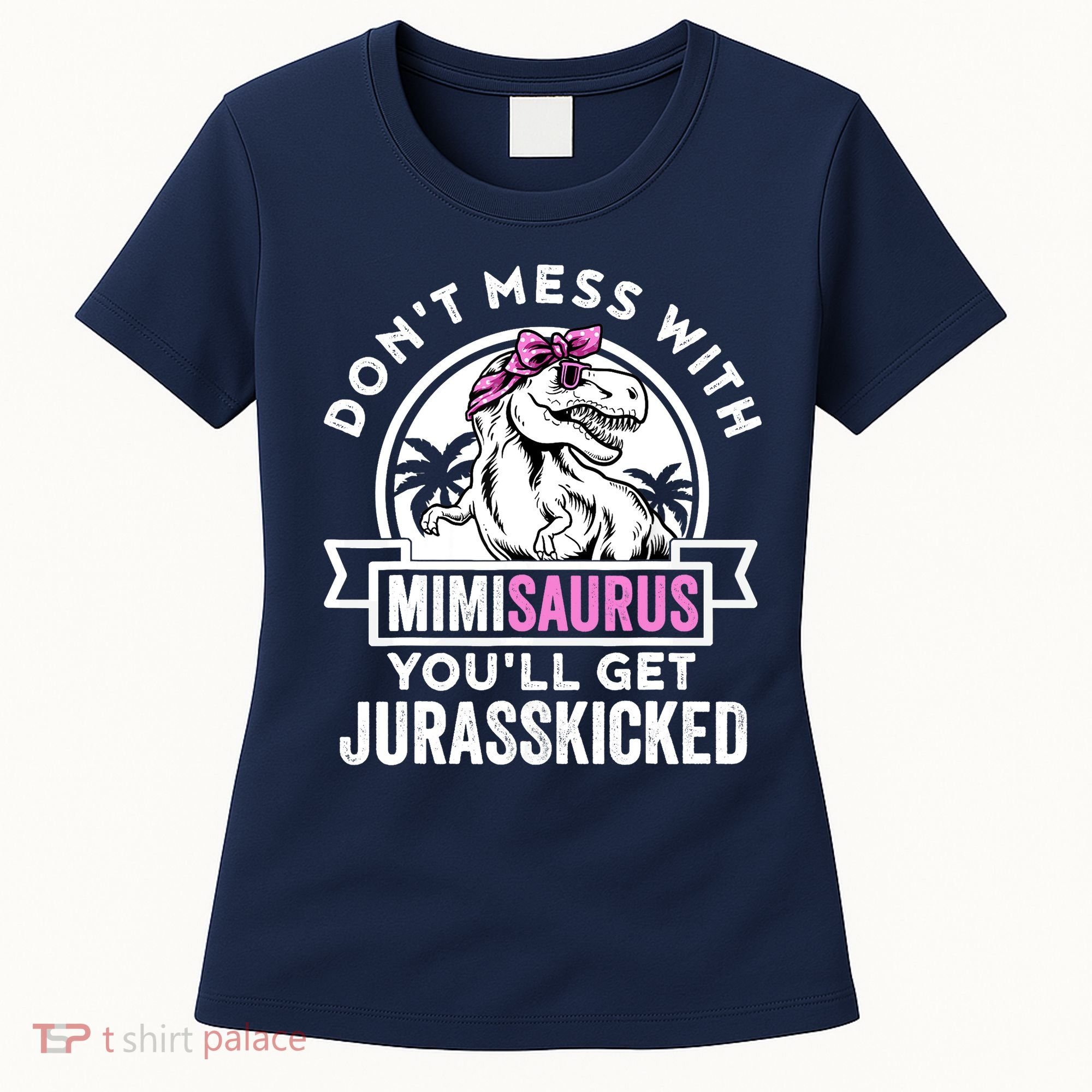 Mimisaurus Dinosaur Mimi Saurus Mother's Day Women's T-Shirt