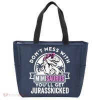 Mimisaurus Dinosaur Mimi Saurus Mother's Day Tote Bag thumb 0