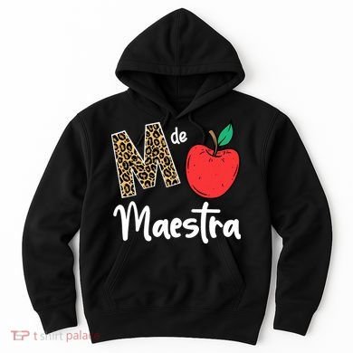 M De Maestra Bilingue Spanish Latina Teacher Appreciation Hoodie