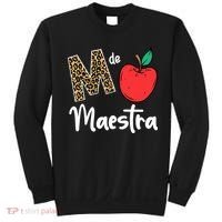 M De Maestra Bilingue Spanish Latina Teacher Appreciation Sweatshirt thumb 0