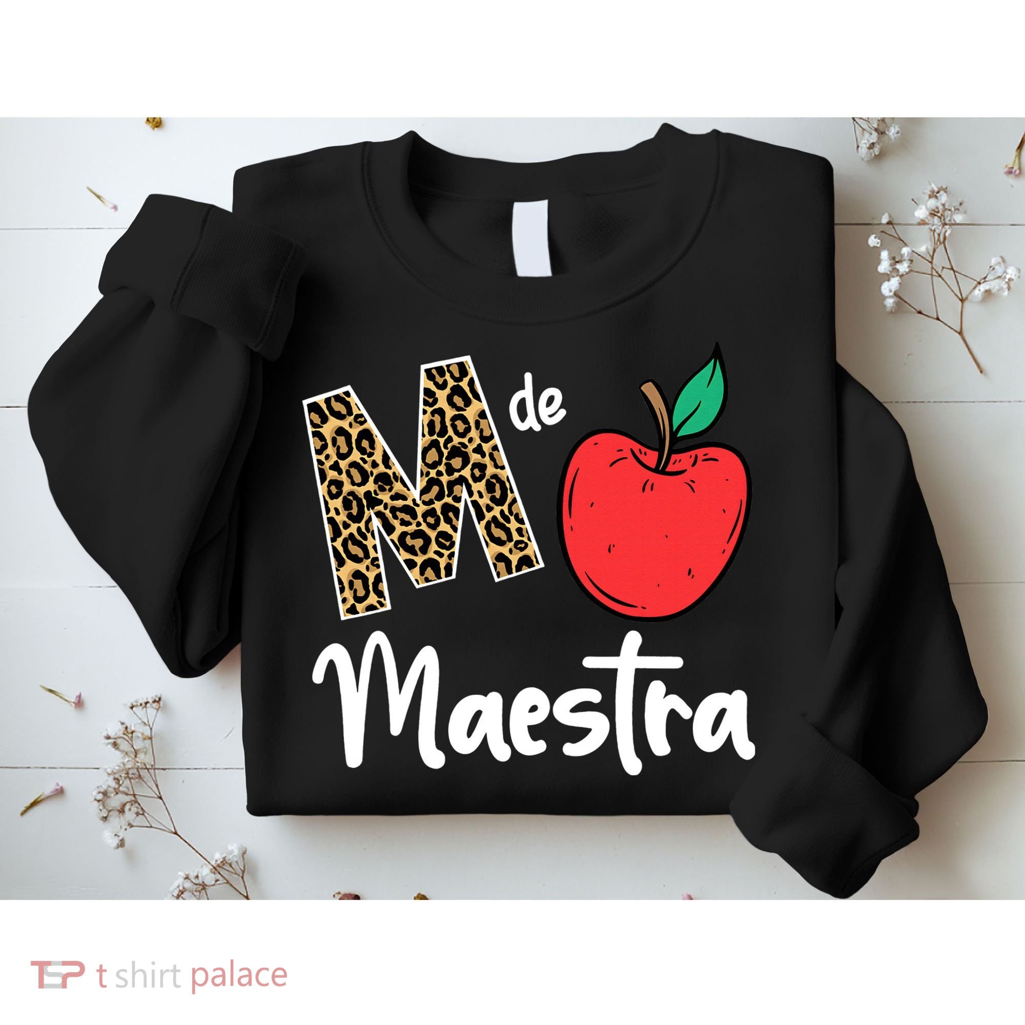 M De Maestra Bilingue Spanish Latina Teacher Appreciation Sweatshirt
