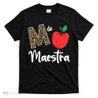 M De Maestra Bilingue Spanish Latina Teacher Appreciation T-Shirt thumb 0