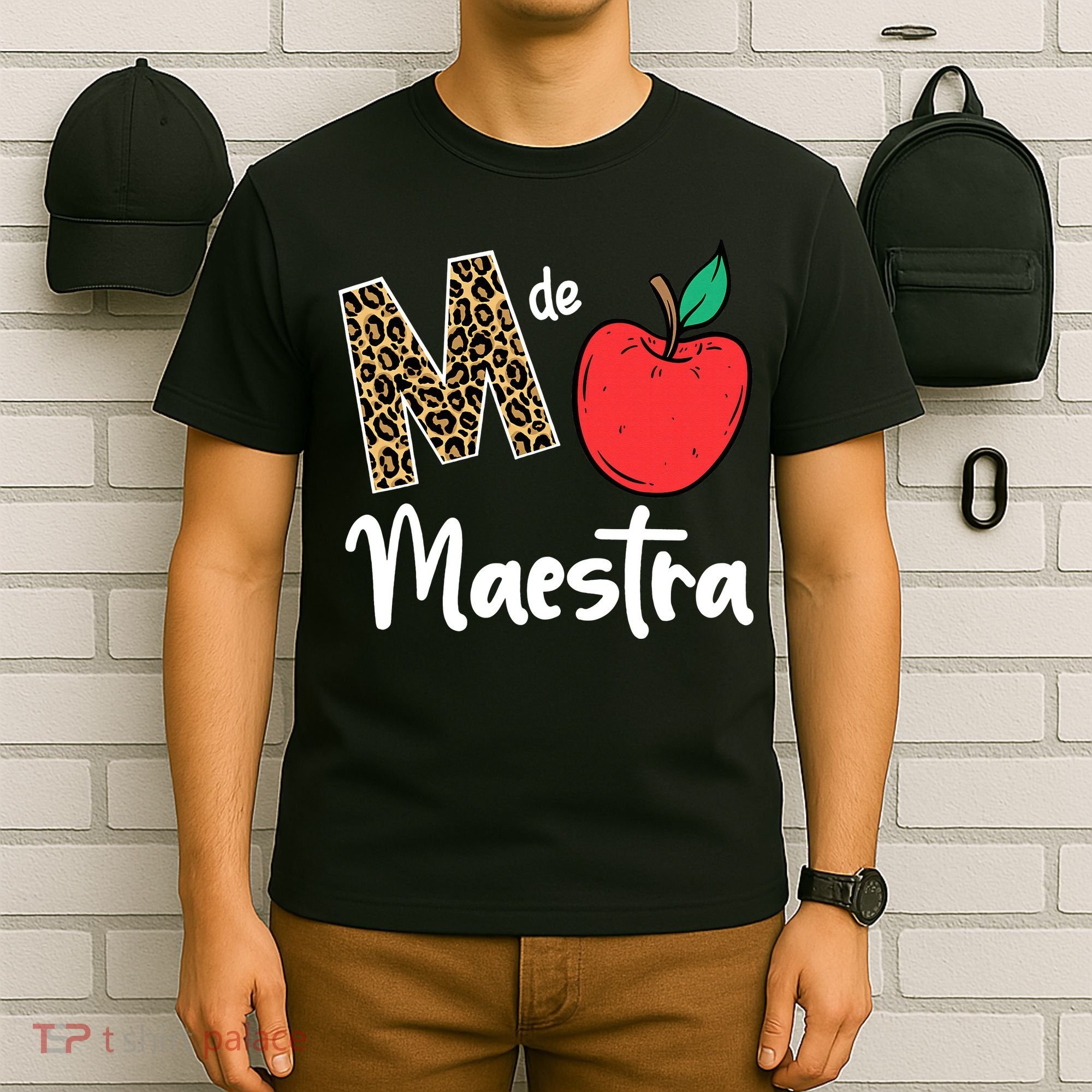 M De Maestra Bilingue Spanish Latina Teacher Appreciation T-Shirt