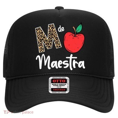 M De Maestra Bilingue Spanish Latina Teacher Appreciation Hat