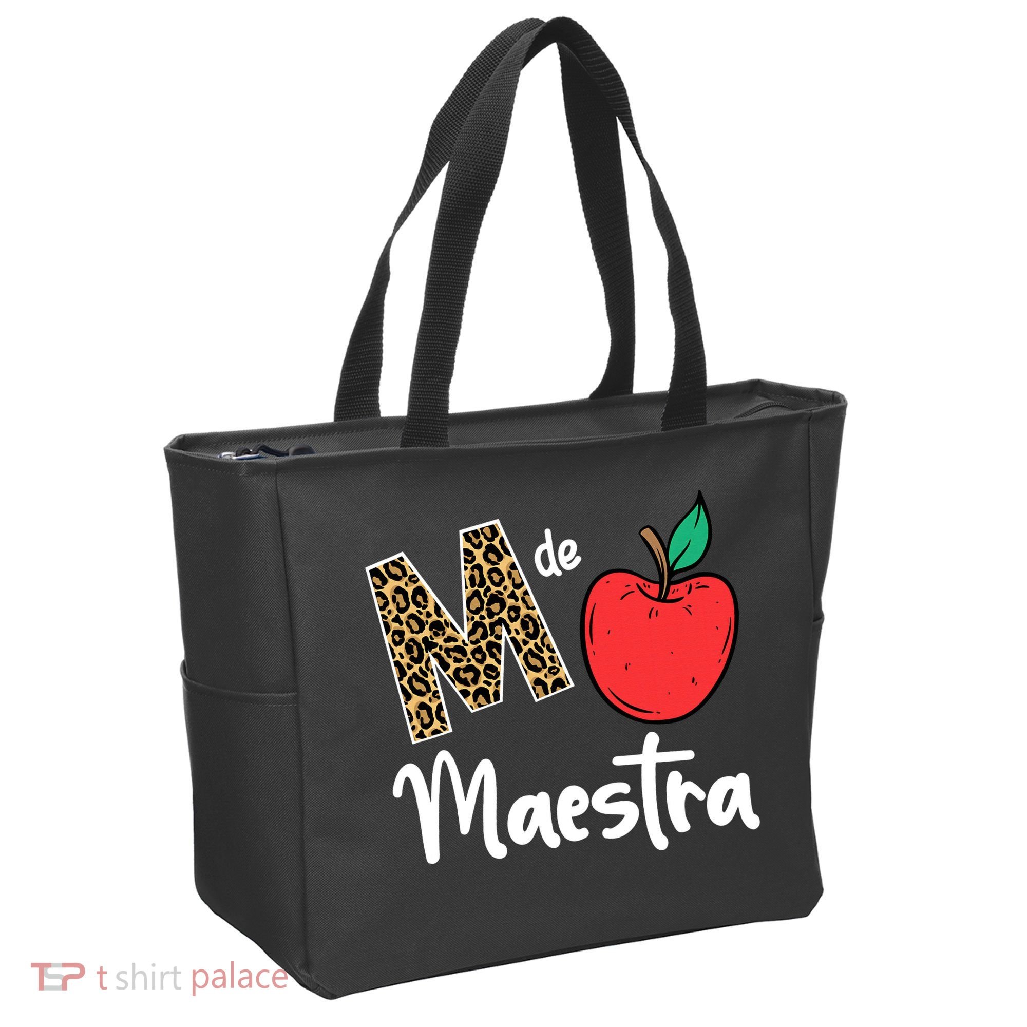 M De Maestra Bilingue Spanish Latina Teacher Appreciation Tote Bag