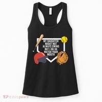 My Daughter Might Not Always Swing But I Do So Watch Your Mouth Women's Tank Top thumb 0