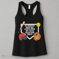My Daughter Might Not Always Swing But I Do So Watch Your Mouth Women's Tank Top thumb 3