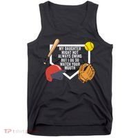 My Daughter Might Not Always Swing But I Do So Watch Your Mouth Tank Top thumb 0