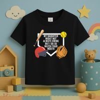 My Daughter Might Not Always Swing But I Do So Watch Your Mouth Toddler T-Shirt thumb 3
