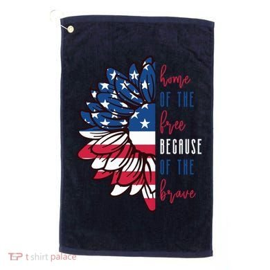 Memorial Day Golf Towel