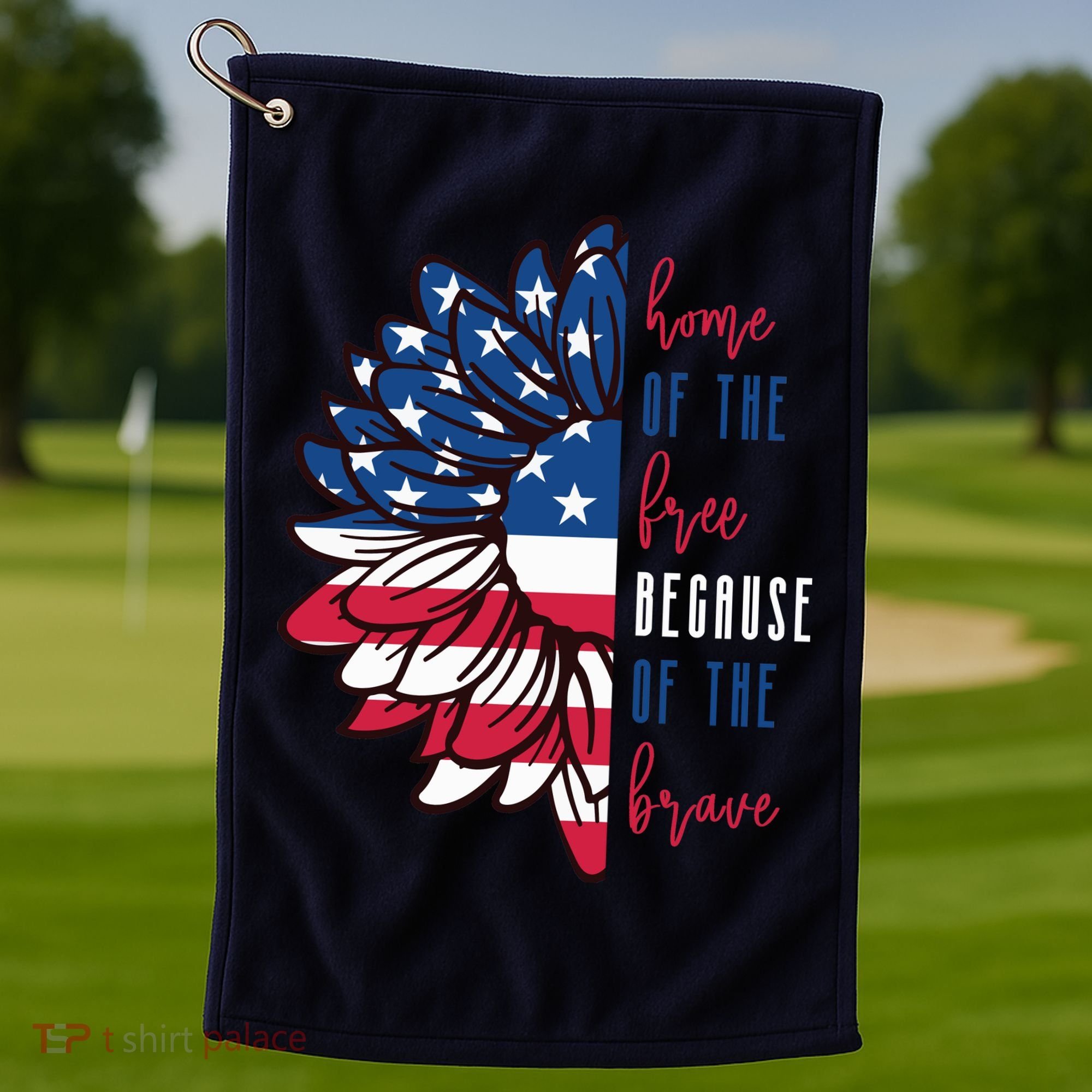 Memorial Day Golf Towel