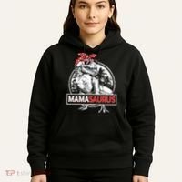 Mothers Day Mamasaurus T Rex Dinosaur Funny Mama Saurus Mother's Day Hoodie thumb 5