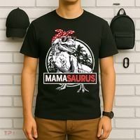 Mothers Day Mamasaurus T Rex Dinosaur Funny Mama Saurus Mother's Day T-Shirt thumb 6