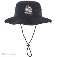 Mothers Day Mamasaurus T Rex Dinosaur Funny Mama Saurus Mother's Day Bucket Hat thumb 0