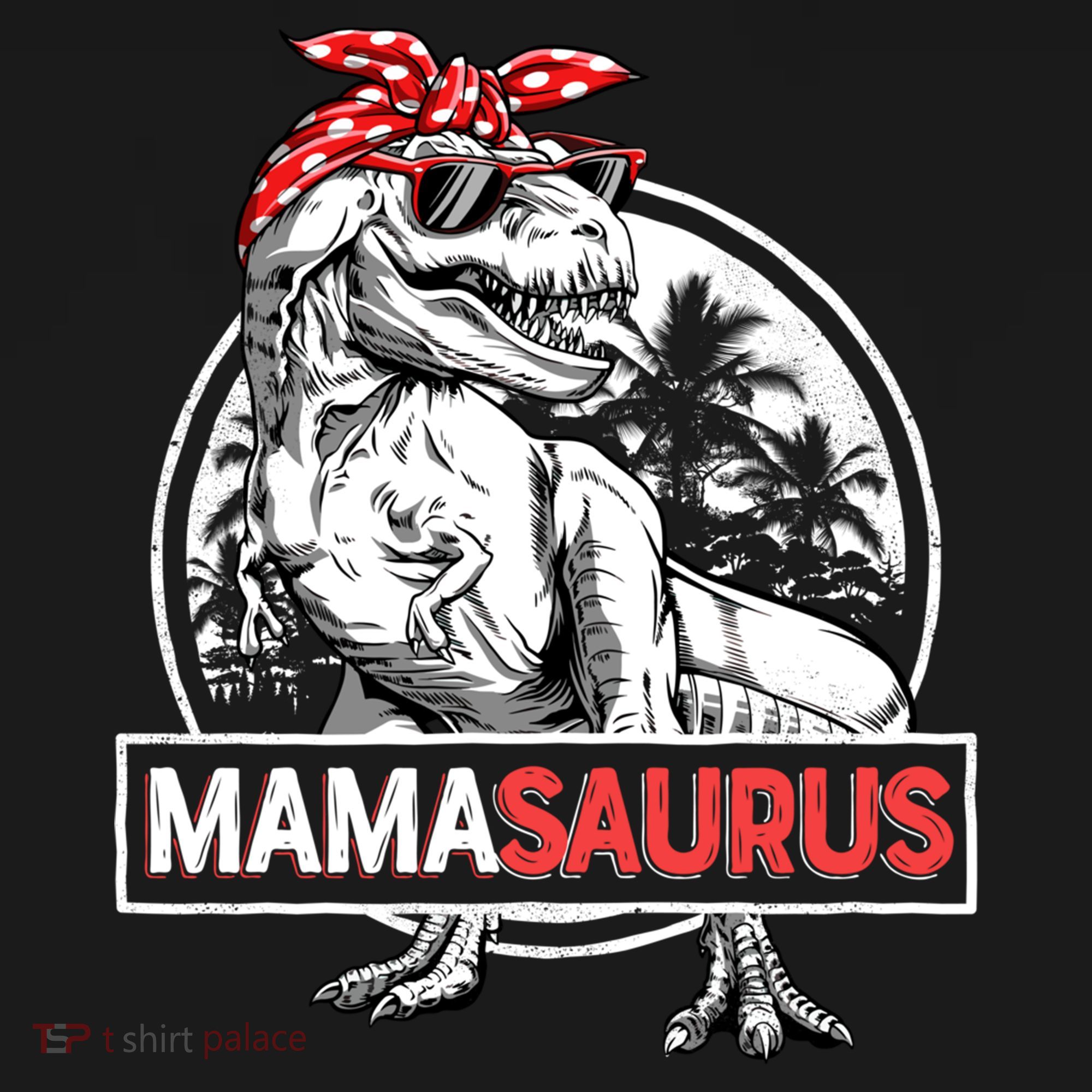Mothers Day Mamasaurus T Rex Dinosaur Funny Mama Saurus Mother's Day Women's Hoodie