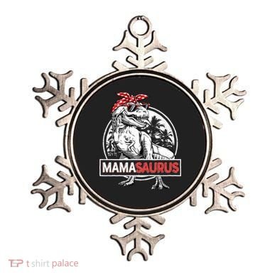 Mothers Day Mamasaurus T Rex Dinosaur Funny Mama Saurus Mother's Day Ornament