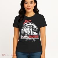 Mothers Day Mamasaurus T Rex Dinosaur Funny Mama Saurus Mother's Day Women's T-Shirt thumb 4