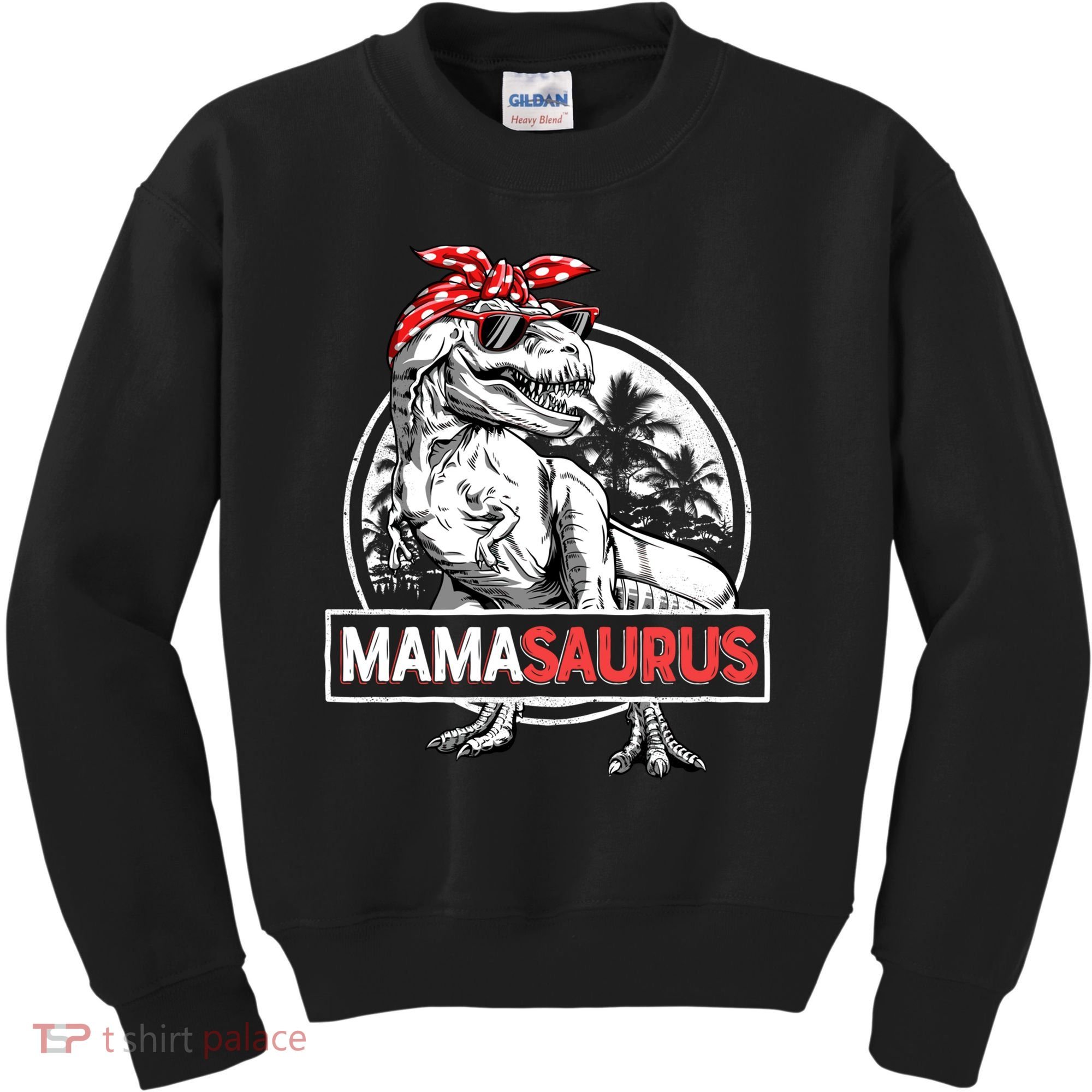 Mothers Day Mamasaurus T Rex Dinosaur Funny Mama Saurus Mother's Day Kids Sweatshirt