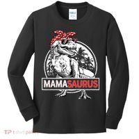 Mothers Day Mamasaurus T Rex Dinosaur Funny Mama Saurus Mother's Day Kids Long Sleeve Shirt thumb 0