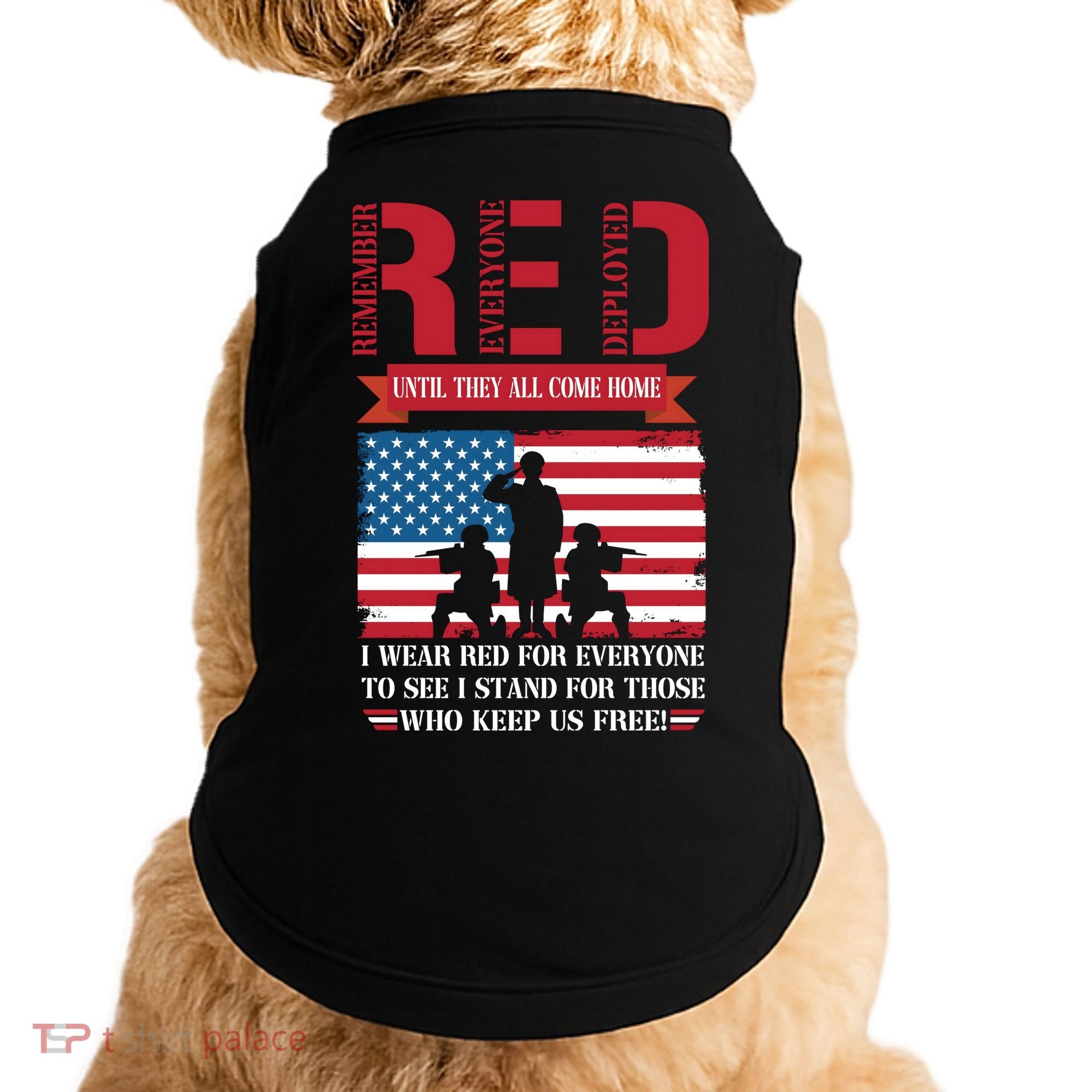 Memorial Day Doggie Tank