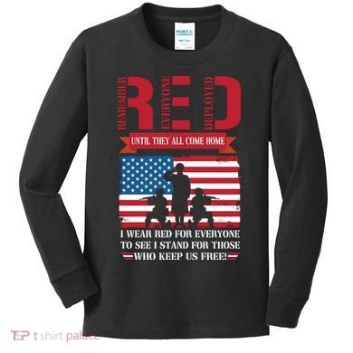 Memorial Day Kids Long Sleeve Shirt