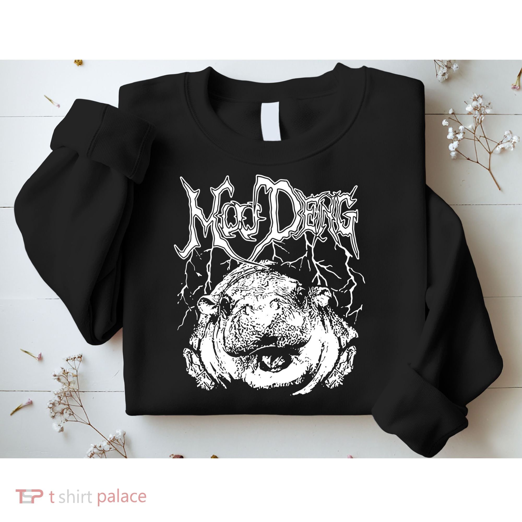 Moo Deng Metal Sweatshirt