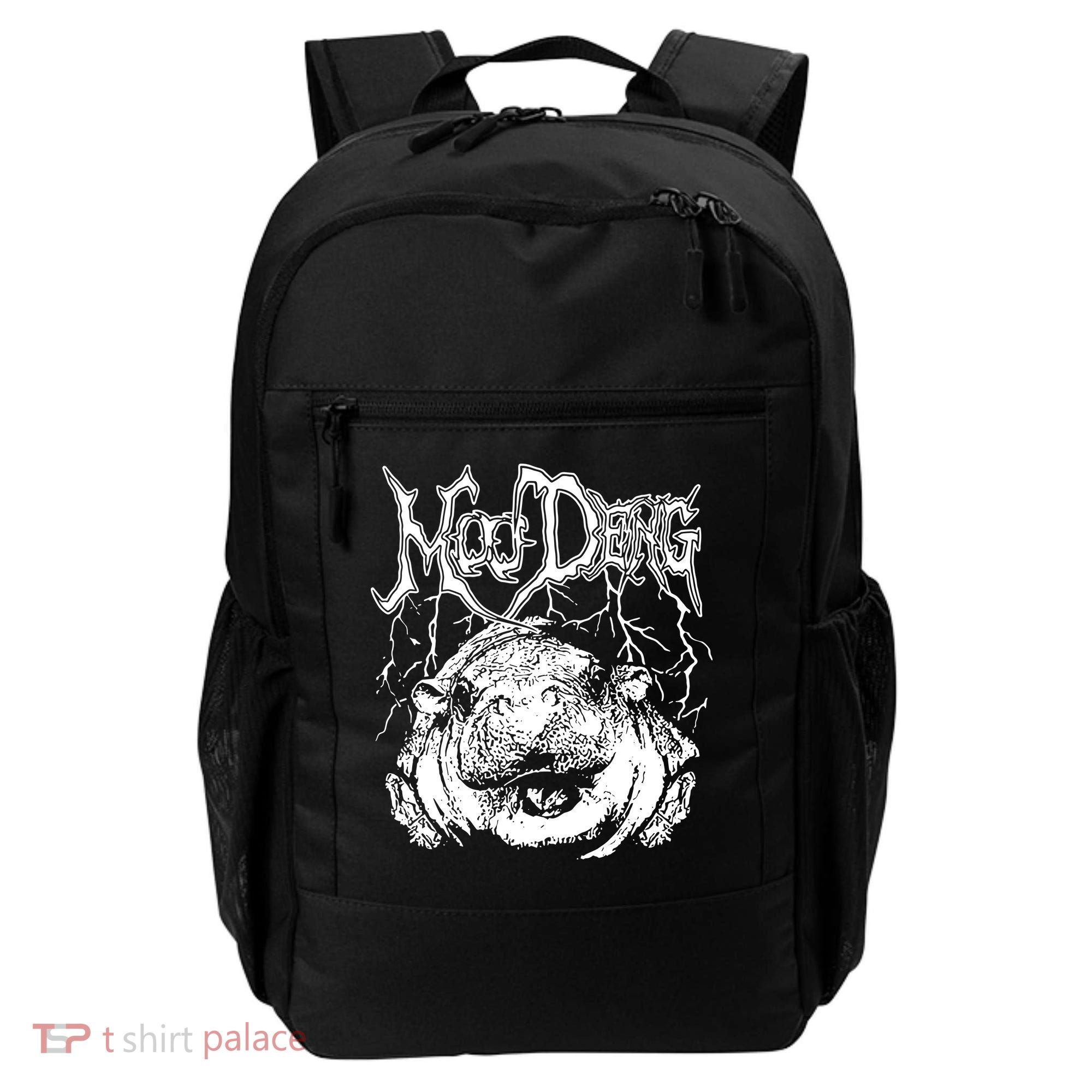 Moo Deng Metal Backpack
